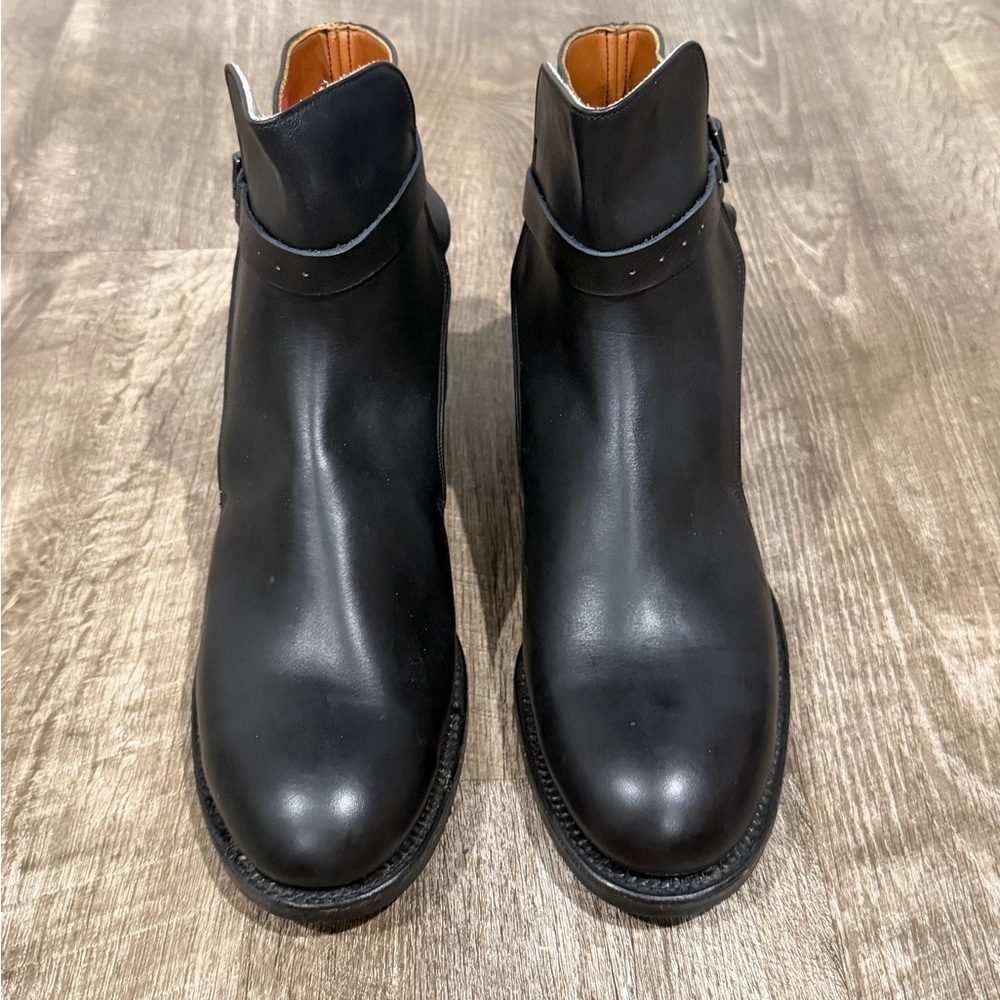 VTG HANDMADE DEHNER’S OMAHA BOOT CO. BLACK JODHPUR SHOE MENS SIZE 8